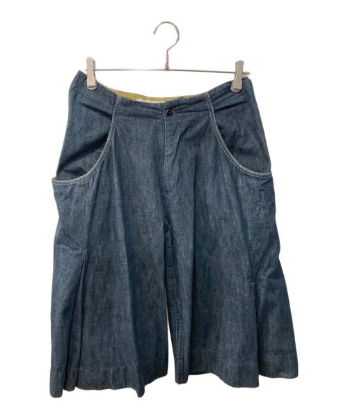 KAPITAL（キャピタル）KAPITAL (キャピタル) デニムガウチョパンツ インディゴ サイズ:1の古着・服飾アイテム
