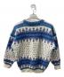 DALE OF NORWAY (ダーレ オブ ノルウェイ) ノルディックセーター ブルー×ホワイト サイズ:XL：6000円