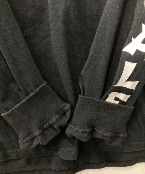 GALFY（ガルフィー）GALFY (ガルフィー) ロングスリーブカットソー ブラック サイズ:Lの古着・服飾アイテム