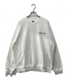 AVIREX（アヴィレックス）の古着「"TAPESTORY OF NEWYORK" CREWNECK SWEAT /スウェット」｜ホワイト