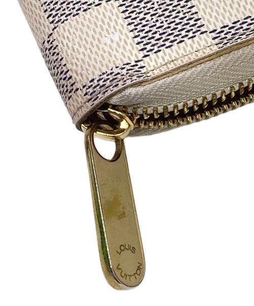 LOUIS VUITTON（ルイ ヴィトン）LOUIS VUITTON (ルイ ヴィトン) ッピーウォレット ダミエ・アズール ホワイトの古着・服飾アイテム