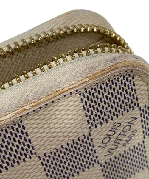LOUIS VUITTON（ルイ ヴィトン）LOUIS VUITTON (ルイ ヴィトン) ッピーウォレット ダミエ・アズール ホワイトの古着・服飾アイテム