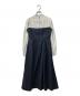 HER LIP TO (ハーリップトゥ) Bicolor Draped Dress ネイビー サイズ:S：6000円
