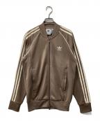 adidasアディダス）の古着「トラックジャケット」｜ブラウン