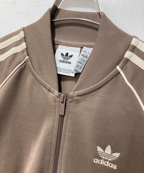 adidas（アディダス）adidas (アディダス) トラックジャケット ブラウン サイズ:Sの古着・服飾アイテム