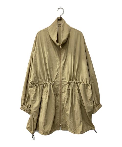 RIVE DROITE（リヴドロワ）RIVE DROITE (リヴドロワ) 【サッと羽織れる】ポンチョコート ベージュ サイズ:Fの古着・服飾アイテム