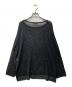 RIVE DROITE (リヴドロワ) メランジルーズニット ブラック サイズ:F：4000円