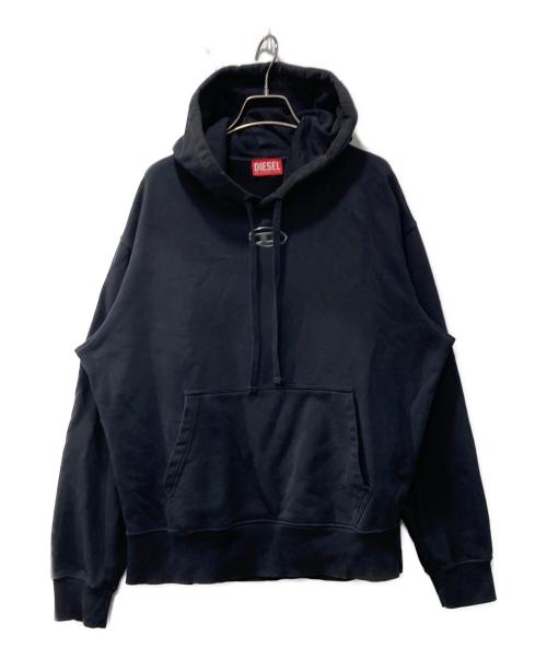 DIESEL（ディーゼル）DIESEL (ディーゼル) S-MACS-HOOD-OD/パーカー ブラック サイズ:Sの古着・服飾アイテム