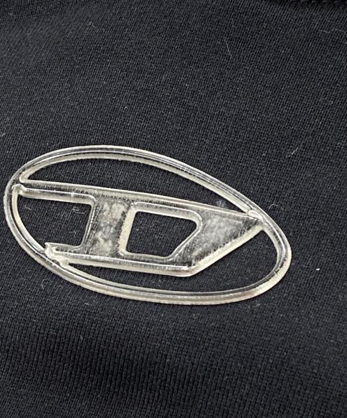 DIESEL（ディーゼル）DIESEL (ディーゼル) S-MACS-HOOD-OD/パーカー ブラック サイズ:Sの古着・服飾アイテム