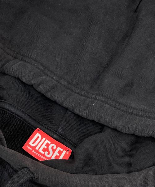 DIESEL（ディーゼル）DIESEL (ディーゼル) S-MACS-HOOD-OD/パーカー ブラック サイズ:Sの古着・服飾アイテム