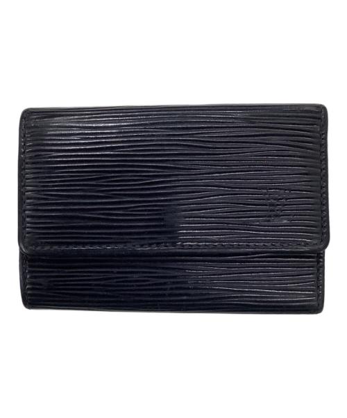 LOUIS VUITTON（ルイ ヴィトン）LOUIS VUITTON (ルイ ヴィトン) ミュルティクレ6 /キーケース ブラックの古着・服飾アイテム