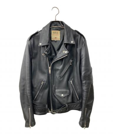 中古・古着通販】666 (666) LJM-7 ワンスター ライダースジャケット