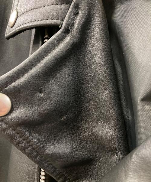 666（666）666 (666) LJM-7 ワンスター ライダースジャケット ブラック サイズ:36の古着・服飾アイテム