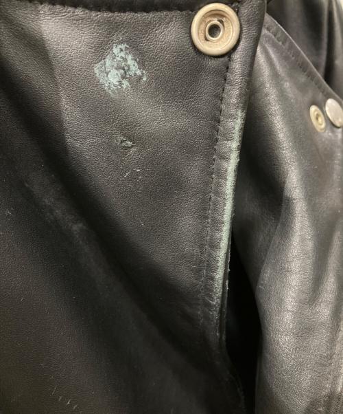 666（666）666 (666) LJM-7 ワンスター ライダースジャケット ブラック サイズ:36の古着・服飾アイテム