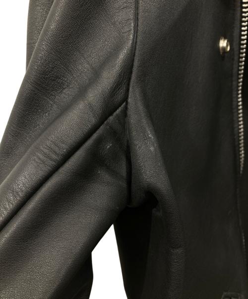 666（666）666 (666) LJM-7 ワンスター ライダースジャケット ブラック サイズ:36の古着・服飾アイテム