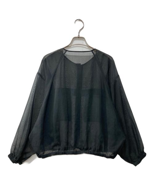 PLST（プラステ）PLST (プラステ) シアージャケット ブラック サイズ:Sの古着・服飾アイテム