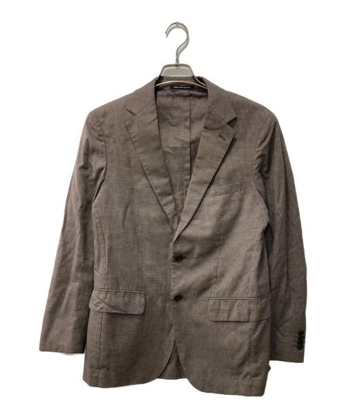 green label relaxing（グリーンレーベルリラクシング）green label relaxing (グリーンレーベルリラクシング) テーラードジャケット ブラウン サイズ:46の古着・服飾アイテム