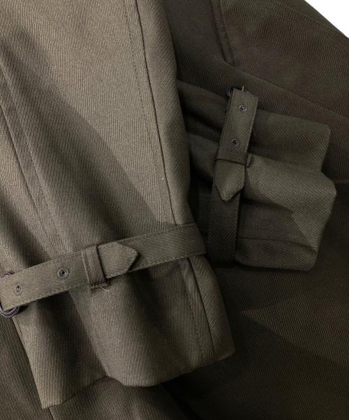 PAUL SMITH（ポールスミス）Paul Smith (ポールスミス) ライナー付きショートトレンチコート オリーブ サイズ:XLの古着・服飾アイテム