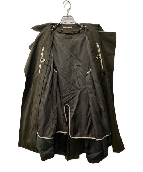 PAUL SMITH（ポールスミス）Paul Smith (ポールスミス) ライナー付きショートトレンチコート オリーブ サイズ:XLの古着・服飾アイテム