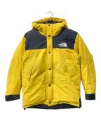 THE NORTH FACEザ ノース フェイス）の古着「MOUNTAIN DOWN JACKET/マウンテンダウンジャケット」｜イエロー×ブラック
