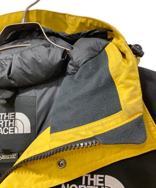THE NORTH FACE（ザ ノース フェイス）THE NORTH FACE (ザ ノース フェイス) MOUNTAIN DOWN JACKET/マウンテンダウンジャケット イエロー×ブラック サイズ:Lの古着・服飾アイテム