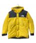 THE NORTH FACE（ザ ノース フェイス）の古着「MOUNTAIN DOWN JACKET/マウンテンダウンジャケット」｜イエロー×ブラック