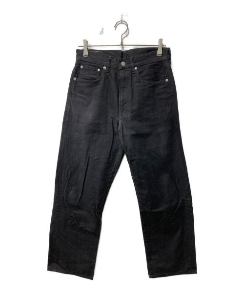 HANDROOM（ハンドルーム）HANDROOM (ハンドルーム) デニムパンツ/WIDE FIT 5 POCKET JEANS INDIGO ブラック サイズ:Sの古着・服飾アイテム