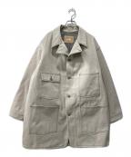 FAUVESフォーブ）の古着「カーペンターデニムジャケット/CARPENTER JACKET」｜アイボリー