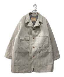FAUVES（フォーブ）の古着「カーペンターデニムジャケット/CARPENTER JACKET」｜アイボリー