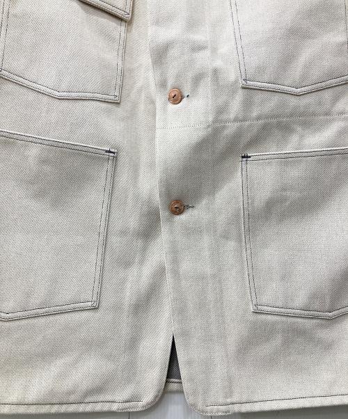 FAUVES（フォーブ）FAUVES (フォーブ) カーペンターデニムジャケット/CARPENTER JACKET アイボリー サイズ:7の古着・服飾アイテム