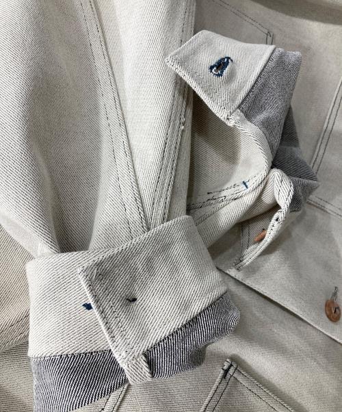 FAUVES（フォーブ）FAUVES (フォーブ) カーペンターデニムジャケット/CARPENTER JACKET アイボリー サイズ:7の古着・服飾アイテム