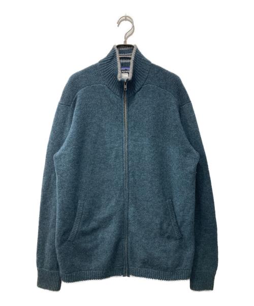Patagonia（パタゴニア）Patagonia (パタゴニア) カシミア100％/ニットジャケット ネイビー サイズ:Lの古着・服飾アイテム