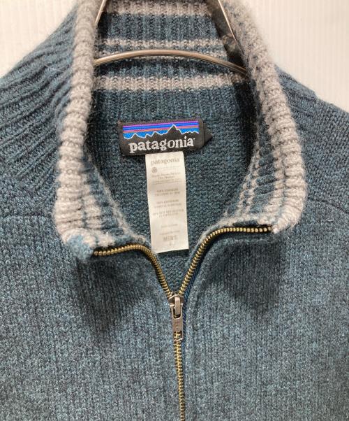 Patagonia（パタゴニア）Patagonia (パタゴニア) カシミア100％/ニットジャケット ネイビー サイズ:Lの古着・服飾アイテム