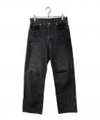 OUATオーユーエーティー）の古着「24年/OUAT OFFICE JEANS/デニムパンツ」｜ブラック