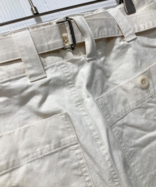 MHL（エムエイチエル）MHL (エムエイチエル) ハーフパンツ ベージュ サイズ:Mの古着・服飾アイテム