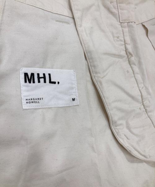 MHL（エムエイチエル）MHL (エムエイチエル) ハーフパンツ ベージュ サイズ:Mの古着・服飾アイテム