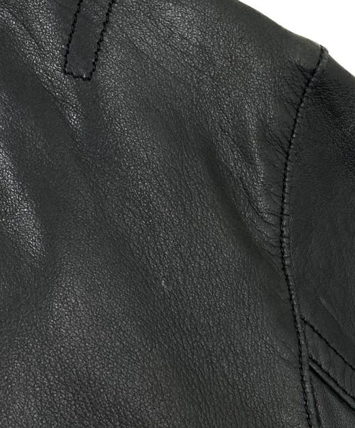 LOVELESS（ラブレス）LOVELESS (ラブレス) ダブルジップレザージャケット ブラック サイズ:38の古着・服飾アイテム