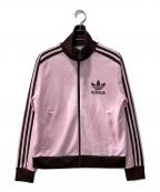 adidasアディダス）の古着「トラックジャケット」｜ピンク