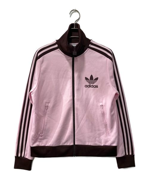 adidas（アディダス）adidas (アディダス) トラックジャケット ピンク サイズ:XLの古着・服飾アイテム