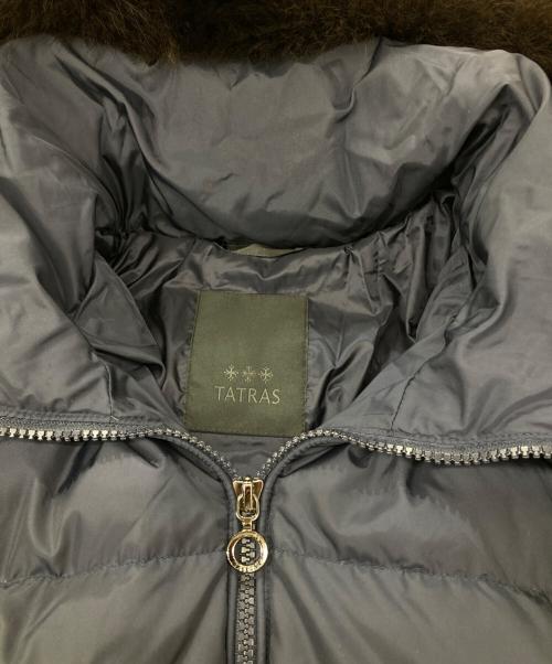 TATRAS（タトラス）TATRAS (タトラス) ダウンコート/SARMA サルマ ラクーンファー ダウンコート ネイビー サイズ:1の古着・服飾アイテム