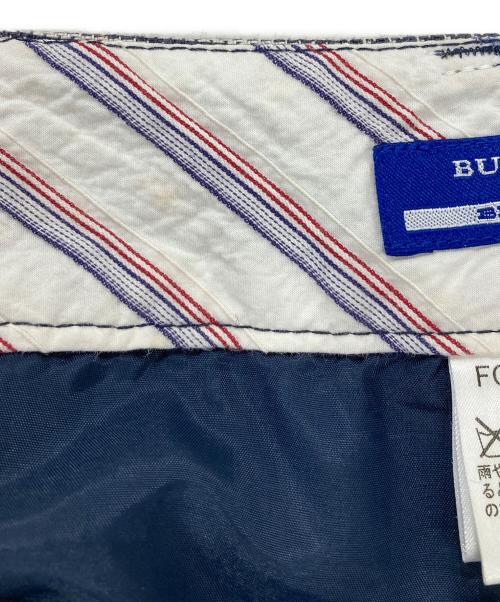 BURBERRY BLUE LABEL（バーバリー ブルー レーベル）BURBERRY BLUE LABEL (バーバリー ブルー レーベル) リネンハーフパンツ グレー サイズ:36の古着・服飾アイテム