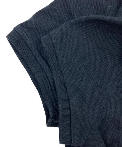 BURBERRY BLUE LABEL（バーバリー ブルー レーベル）BURBERRY BLUE LABEL (バーバリー ブルー レーベル) ポロシャツ ブラック サイズ:38の古着・服飾アイテム