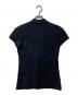 BURBERRY BLUE LABEL (バーバリー ブルー レーベル) ポロシャツ ブラック サイズ:38：4000円