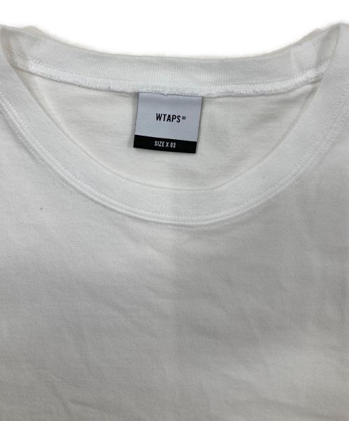 WTAPS（ダブルタップス）WTAPS (ダブルタップス) ポケットTシャツ/BLANK SS 03/TEE.COTTON ホワイト サイズ:03の古着・服飾アイテム