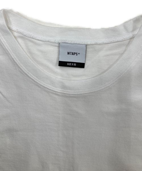 WTAPS（ダブルタップス）WTAPS (ダブルタップス) ポケットTシャツ/ BLANK SS 03/TEE.COTTON ホワイト サイズ:03の古着・服飾アイテム