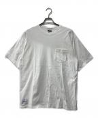 WTAPSダブルタップス）の古着「ポケットTシャツ/ BLANK SS 03/TEE.COTTON」｜ホワイト