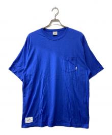 WTAPS（ダブルタップス）の古着「ポケットTシャツ」｜ブルー