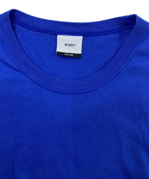 WTAPS（ダブルタップス）WTAPS (ダブルタップス) ポケットTシャツ ブルー サイズ:03の古着・服飾アイテム