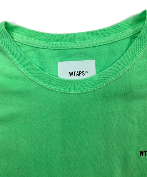 WTAPS（ダブルタップス）WTAPS (ダブルタップス) FLAT 01 / CREW NECK COTTON グリーン サイズ:03の古着・服飾アイテム
