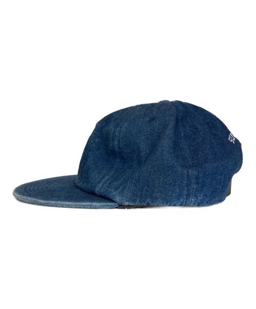 SUPREME（シュプリーム）Supreme (シュプリーム) Washed Denim S Logo 6-Panelキャップ インディゴの古着・服飾アイテム